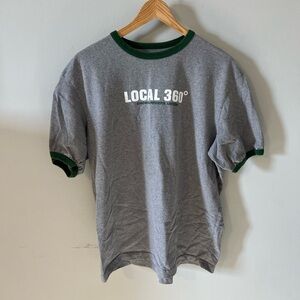 Vintage Hollister Co Local 360 Ringer T-Shirt | Men’s Size L | Snowboard Graphic